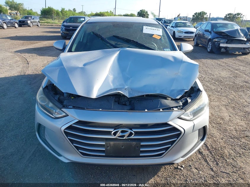 VIN KMHD84LF5HU173465 2017 HYUNDAI ELANTRA SE