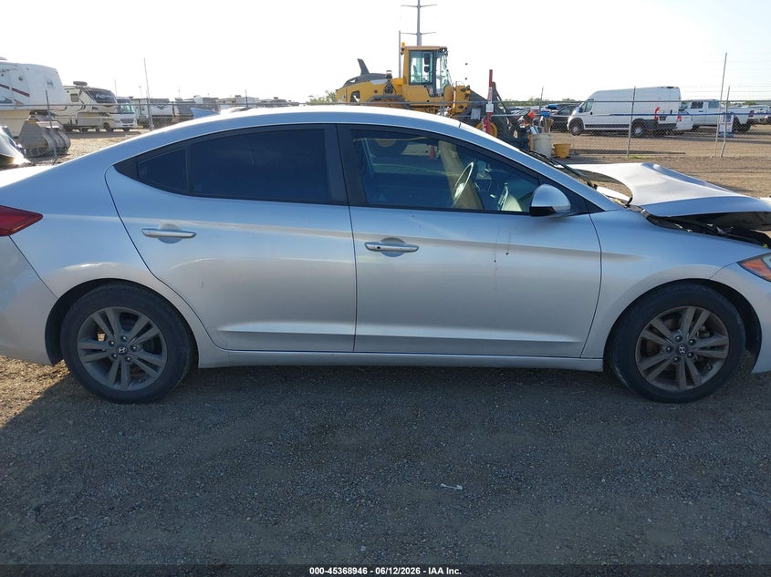 VIN KMHD84LF5HU173465 2017 HYUNDAI ELANTRA SE
