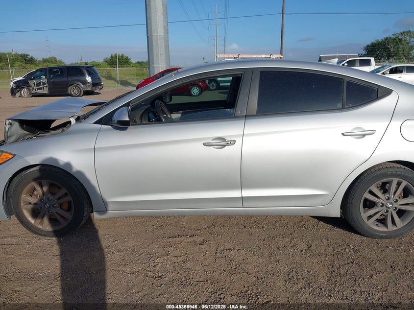 VIN KMHD84LF5HU173465 2017 HYUNDAI ELANTRA SE