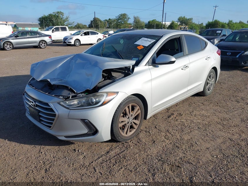 VIN KMHD84LF5HU173465 2017 HYUNDAI ELANTRA SE