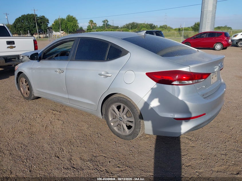 VIN KMHD84LF5HU173465 2017 HYUNDAI ELANTRA SE