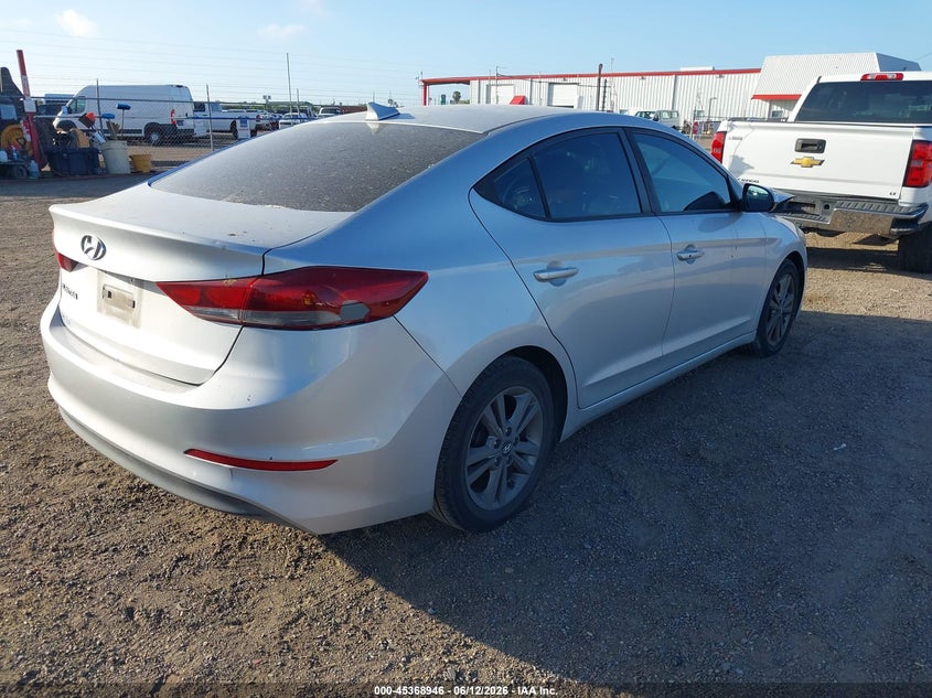 VIN KMHD84LF5HU173465 2017 HYUNDAI ELANTRA SE