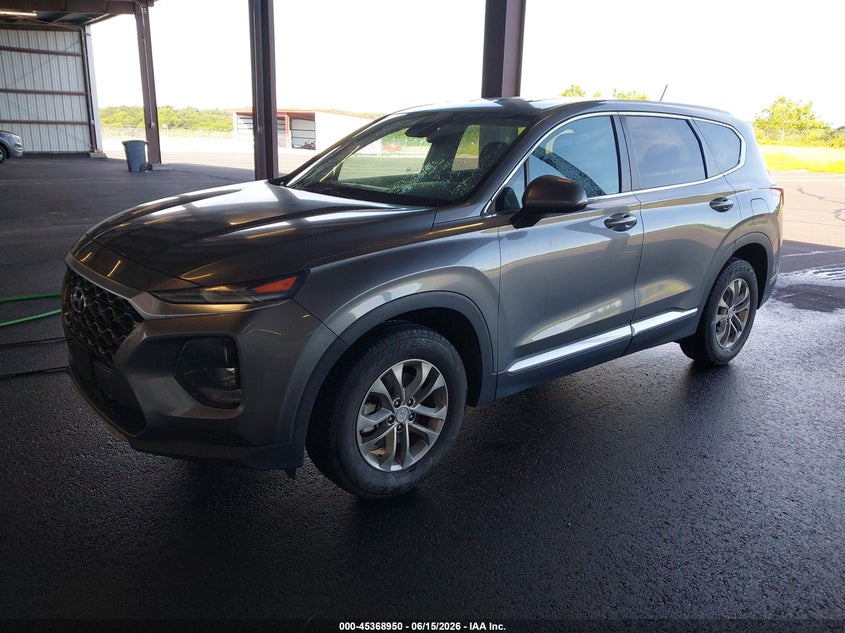 Vin: 5nms23ad4kh084364, lot: 45866936, hyundai santa fe se 20192