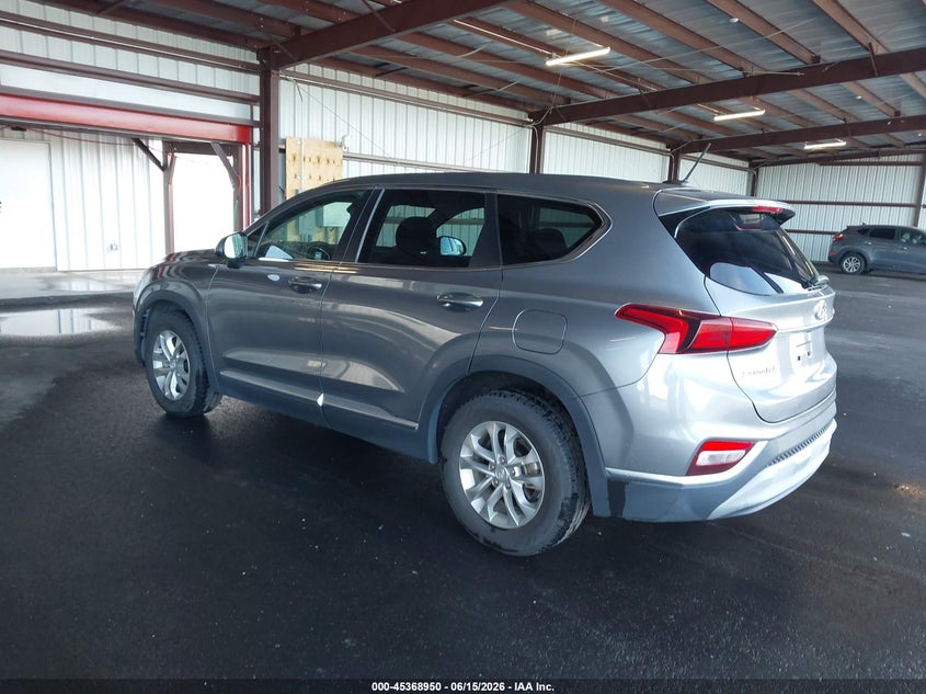 Vin: 5nms23ad4kh084364, lot: 45866936, hyundai santa fe se 20193