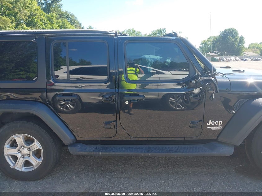 2018 Jeep Wrangler Unlimited Sport S 4X4 VIN: 1C4HJXDG5JW196550 Lot: 45368959