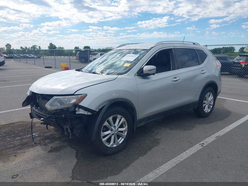 2016 Nissan Rogue Sv KNMAT2MV6GP662664 photo 1