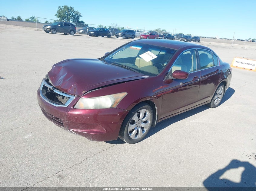 2010 Honda Accord 2.4 Ex-L 1HGCP2F88AA016493 photo 1