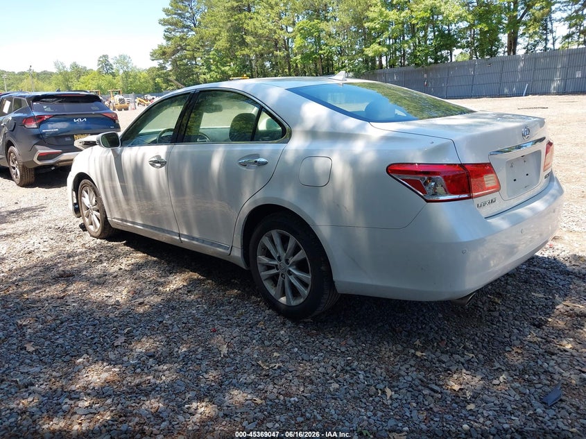 Vin: jthbk1eg2a2366318, lot: 45867033, lexus es 350 20103