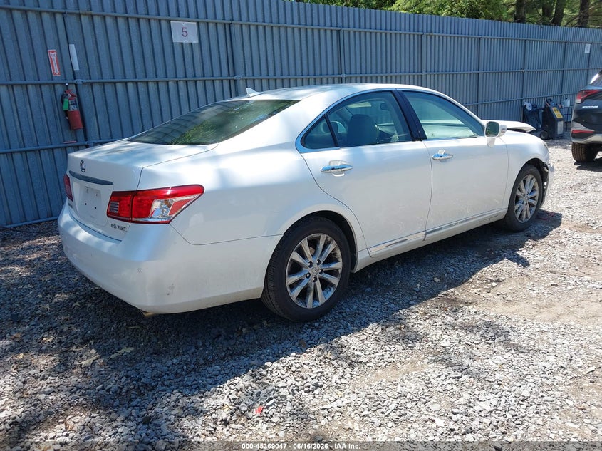 Vin: jthbk1eg2a2366318, lot: 45867033, lexus es 350 20104