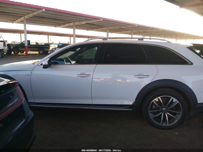 2017 AUDI A4 ALLROAD WAGON 2.0L I-4 DI, DOHC, VVT, TURBO, 252HP