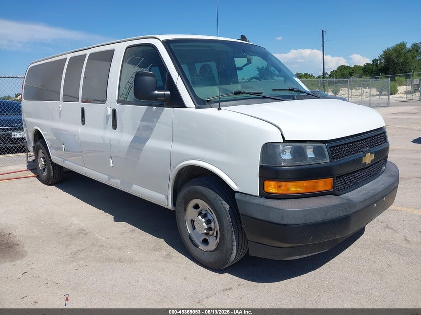 Vin: 1gazgnfg2k1344195, lot: 45867039, chevrolet express 3500 ls 2019 img_1