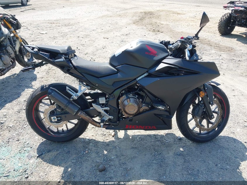 2019 Honda Cbr500 R VIN: MLHPC621XK5000458 Lot: 45369117