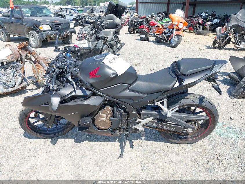 2019 Honda Cbr500 R VIN: MLHPC621XK5000458 Lot: 45369117