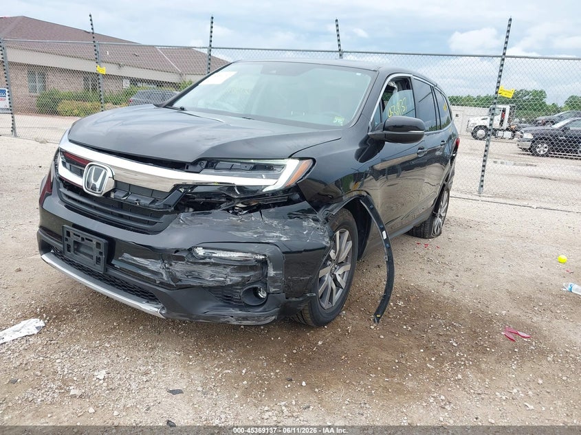 2020 Honda Pilot Awd Ex-L 5FNYF6H54LB040463 photo 1