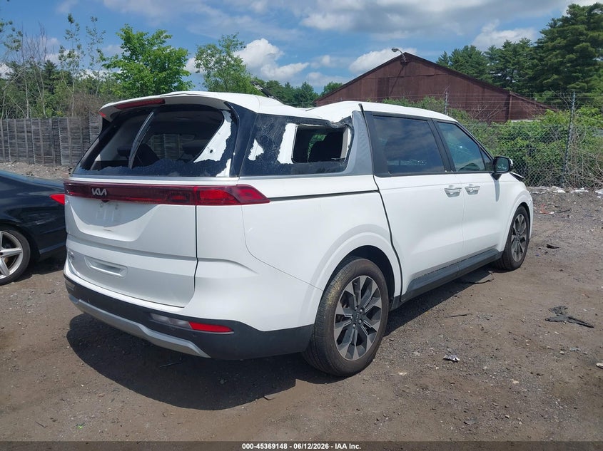 Vin: kndnc5h33r6385041, lot: 45867134, kia carnival mpv ex 20244