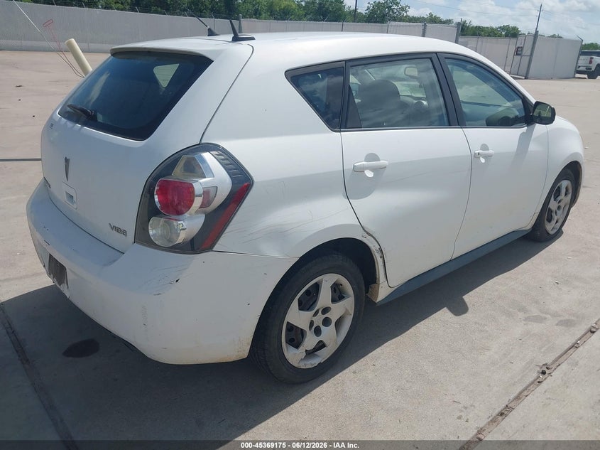 Vin: 5y2sp6e85az411865, lot: 45867161, pontiac vibe 20104