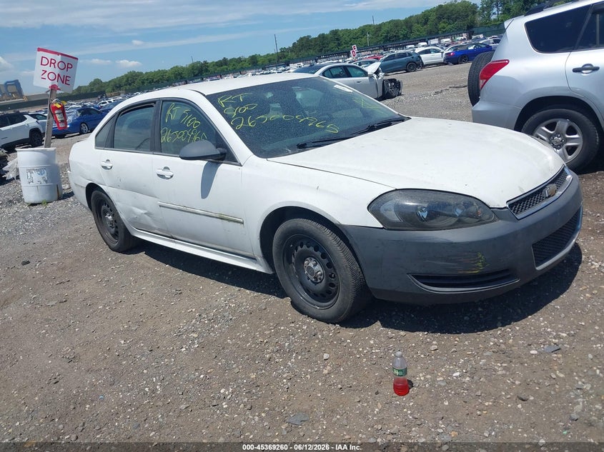 2012 CHEVROLET IMPALA POLICE