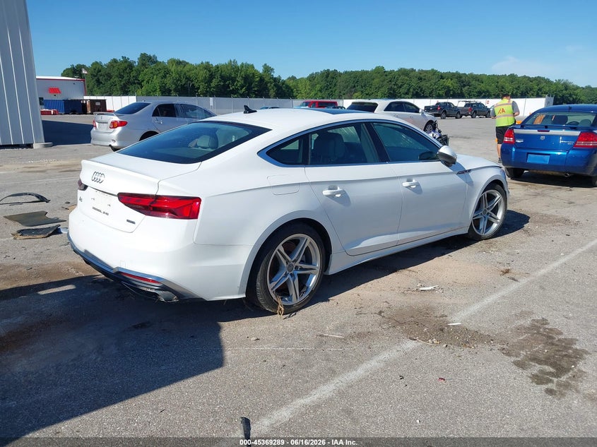 Vin: waudacf57ma014798, lot: 45867275, audi a5 sportback premium 45 tfsi quattro s tronic 20214