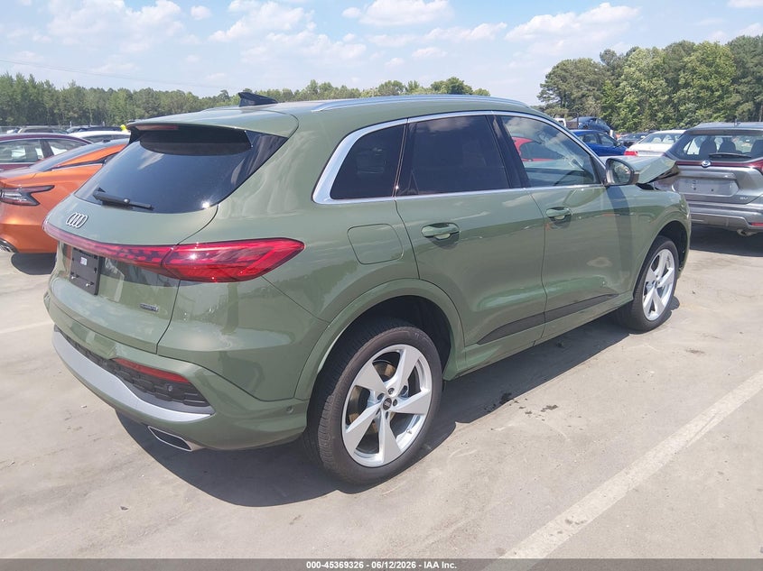 Vin: wa12aaguxs2125657, lot: 45867312, audi all-new q5 premium plus tfsi quattro s tronic 20254