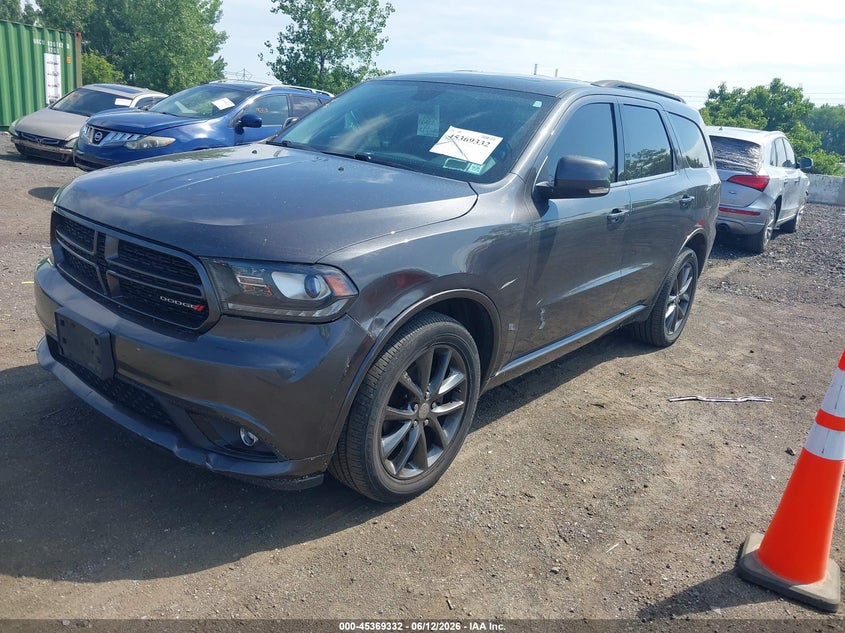 Vin: 1c4rdjdg6jc262226, lot: 45867318, dodge durango gt awd 20182