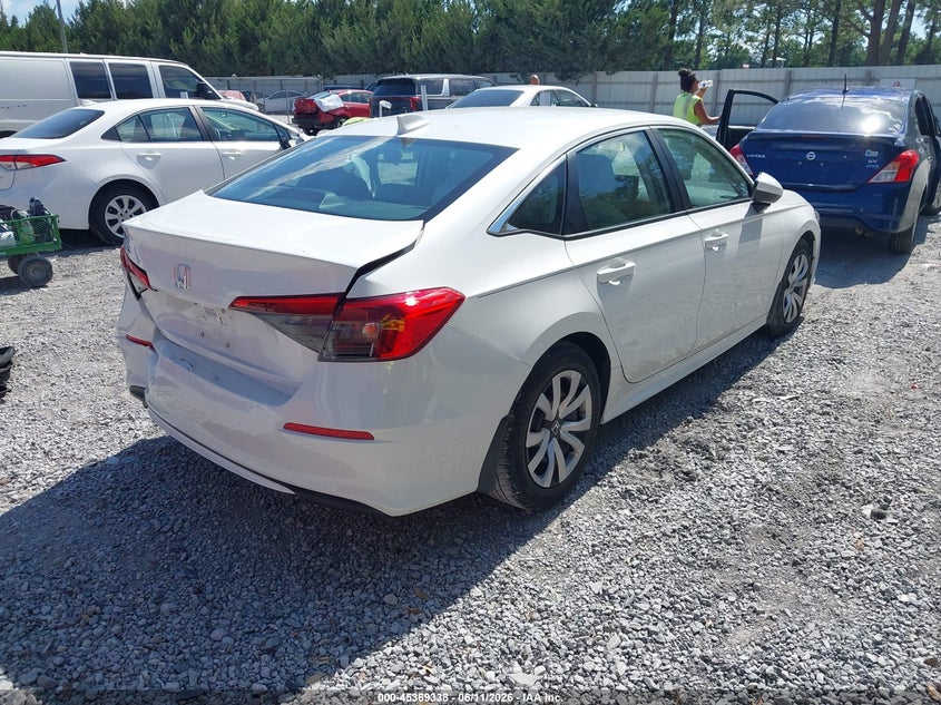 2023 HONDA CIVIC SEDAN 2.0L I-4 DI, DOHC, VVT, 158HP