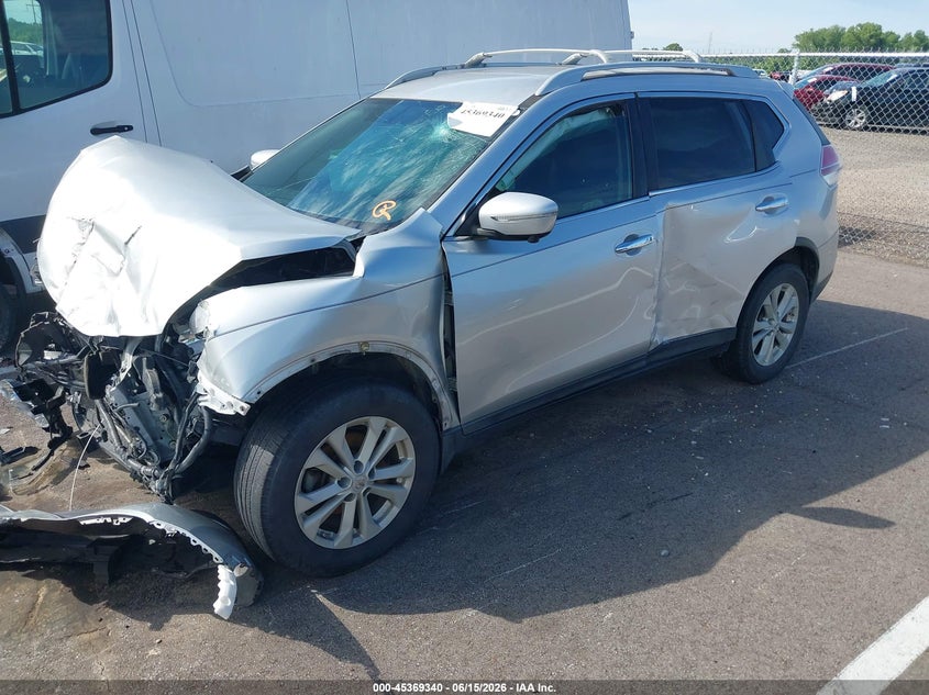 2014 Nissan Rogue Sv 5N1AT2MT6EC801223 photo 1