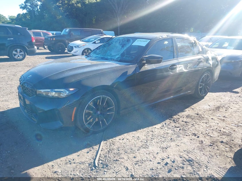 Vin: 3mw69ft00t8f98483, lot: 45867396, bmw m340i xdrive na 20262