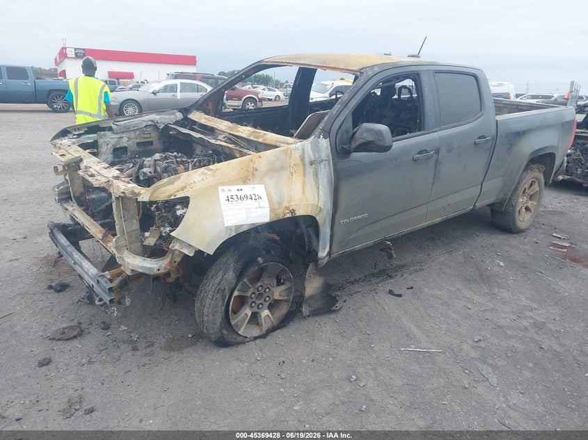 2016 Chevrolet Colorado 4Wd Z71, Engine Burn, IAAI, VIN 1GCPTDE14G1249324 — photo 2