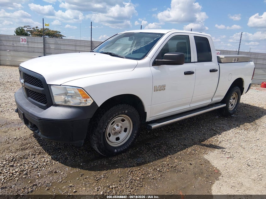 Vin: 1c6rr7fg4hs616558, lot: 45867433, ram 1500 tradesman  4x4 6'4 box 20172