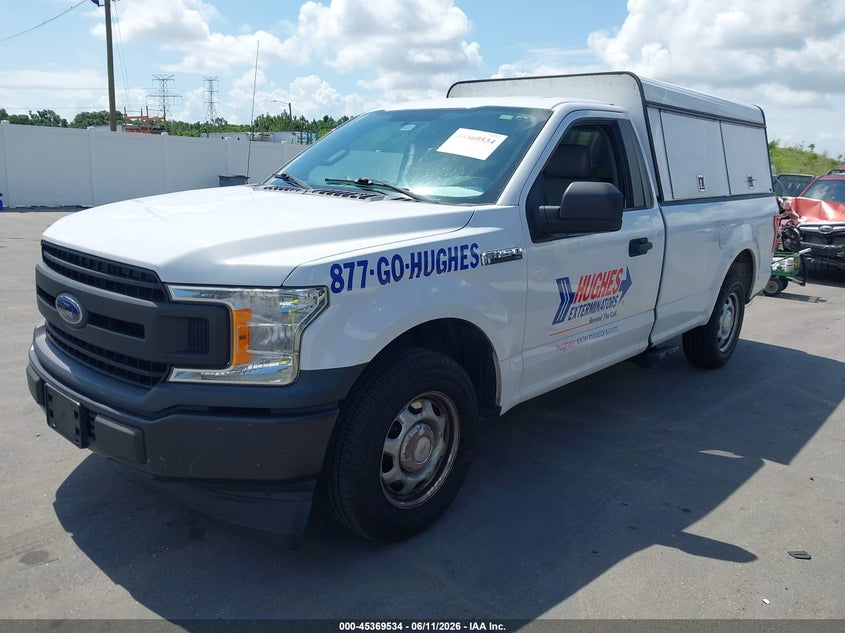 Vin: 1ftmf1cb4jkf29833, lot: 45867520, ford f-150 xl 20182