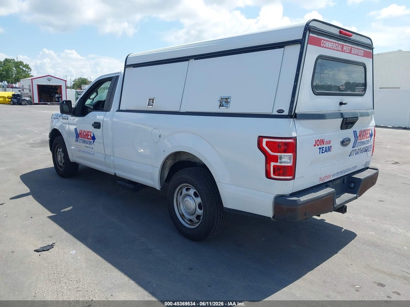 Vin: 1ftmf1cb4jkf29833, lot: 45867520, ford f-150 xl 20183