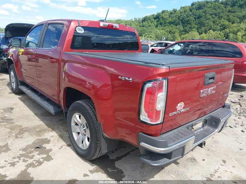 Vin: 1gtg6be36f1139404, lot: 45867553, gmc canyon sle 20153