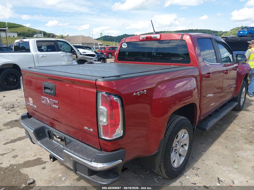 Vin: 1gtg6be36f1139404, lot: 45867553, gmc canyon sle 20154