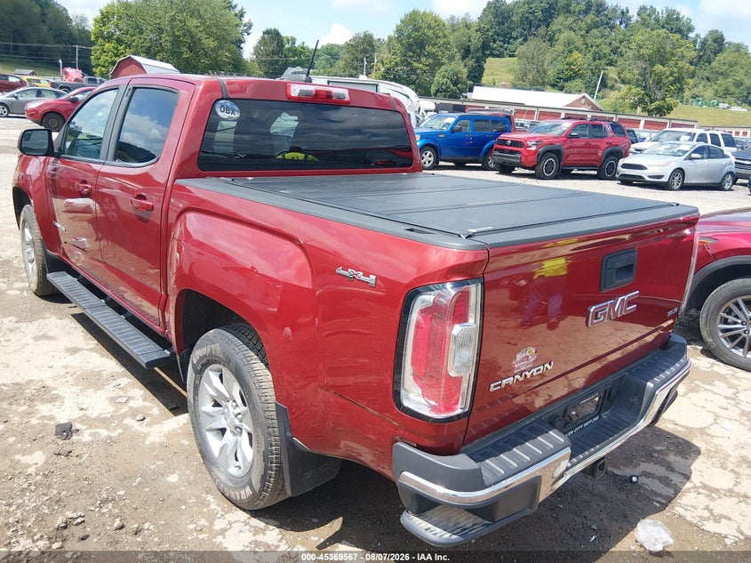 Vin: 1gtg6be36f1139404, lot: 45867553, gmc canyon sle 20153
