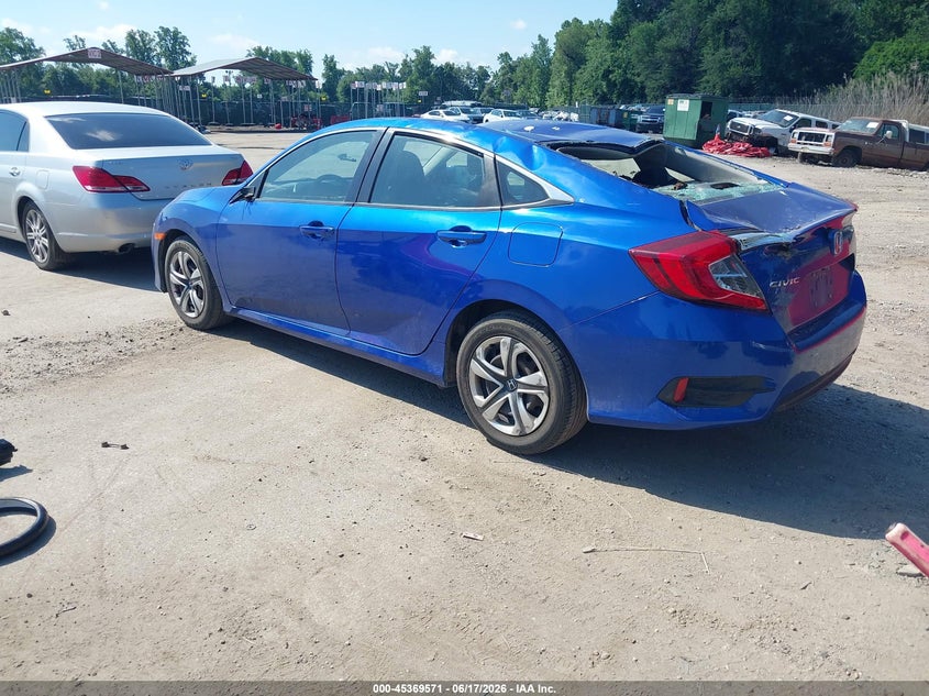 2016 HONDA CIVIC SEDAN 2.0L I-4 DOHC, VVT, 158HP