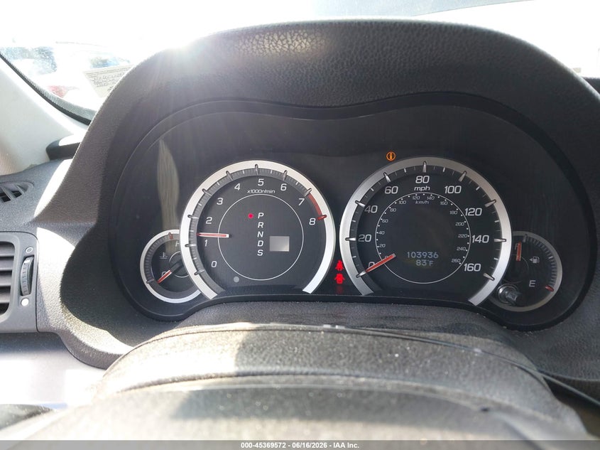 2013 Acura Tsx 2.4 VIN: JH4CU2F44DC009004 Lot: 45369572