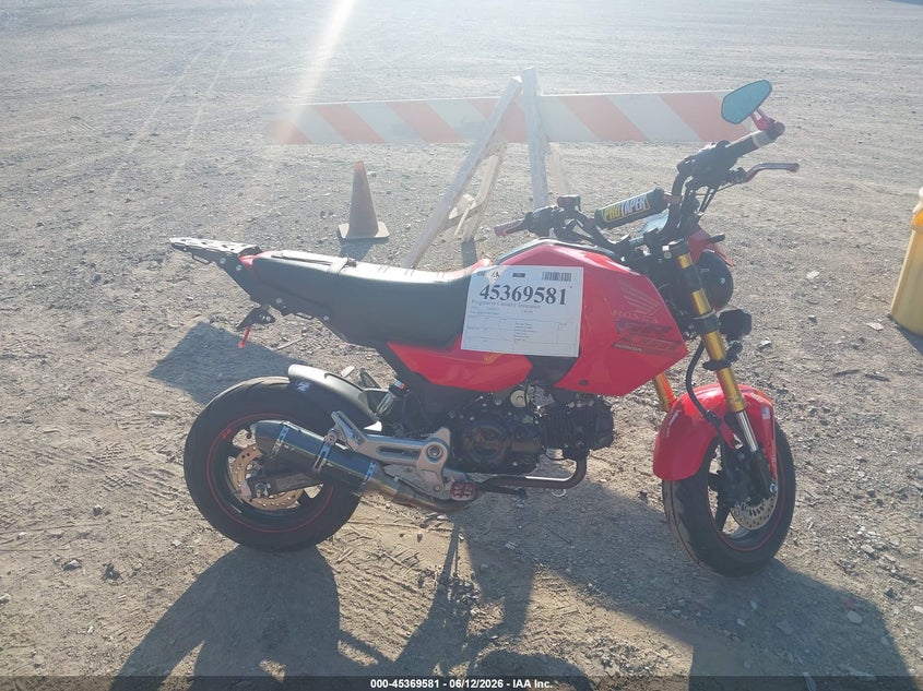 2025 Honda Grom 125 VIN: MLHJC9218S5300457 Lot: 45369581