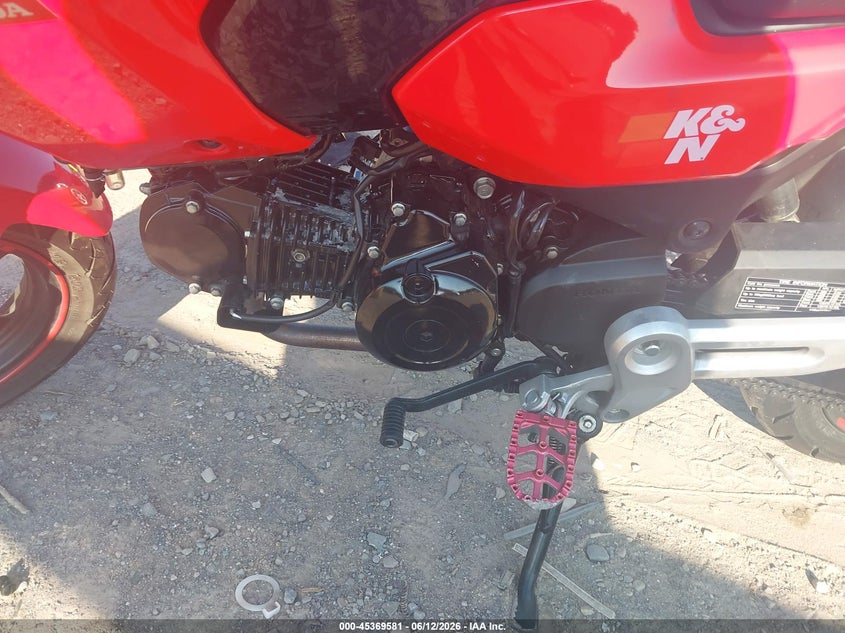 2025 Honda Grom 125 VIN: MLHJC9218S5300457 Lot: 45369581