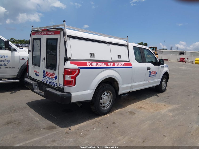 Vin: 1ftex1cb8jkd86385, lot: 45867576, ford f-150 xl 20184