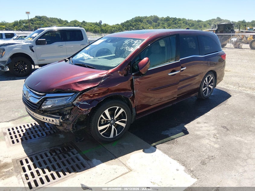2018 HONDA ODYSSEY auction photo 2