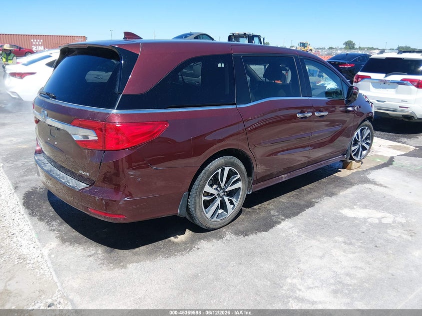 2018 HONDA ODYSSEY auction photo 4