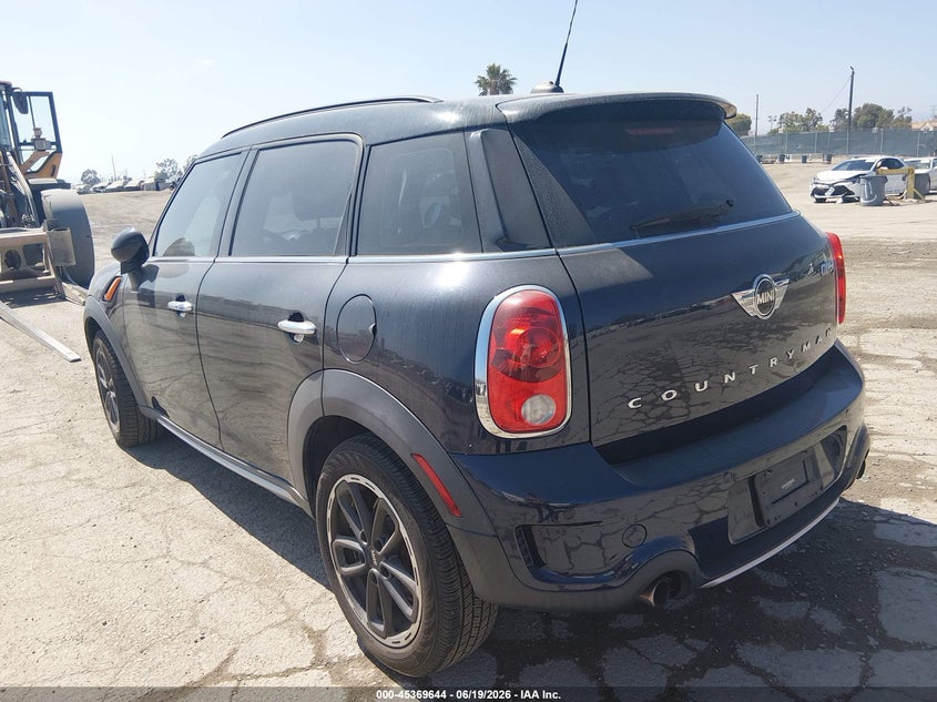 Vin: wmwzc3c55fwt03821, lot: 45867630, mini countryman cooper s 20153