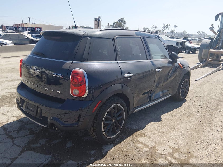 Vin: wmwzc3c55fwt03821, lot: 45867630, mini countryman cooper s 20154