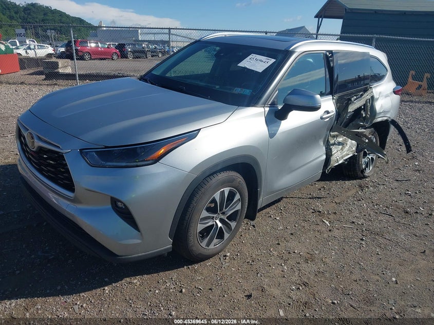 2021 TOYOTA HIGHLANDER auction photo 2