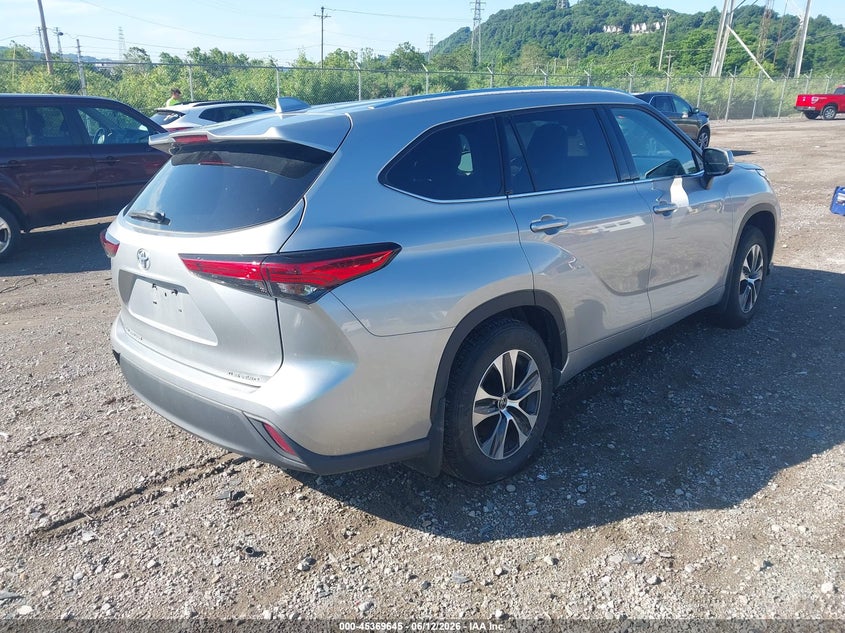 2021 TOYOTA HIGHLANDER auction photo 4