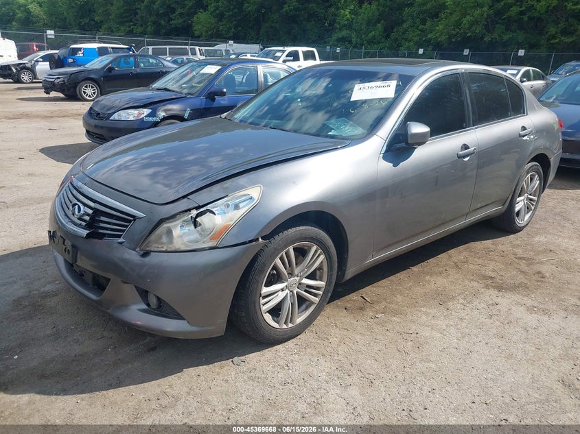 Vin: jn1dv6ar5bm652128, lot: 45867654, infiniti g25x 20112