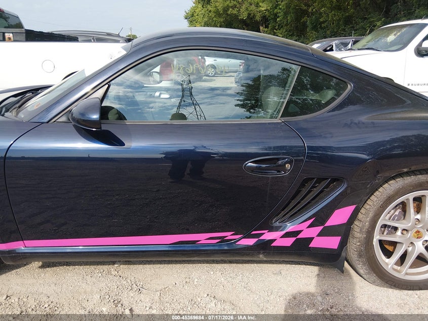 2007 Porsche Cayman VIN: WP0AA29827U760150 Lot: 45369684