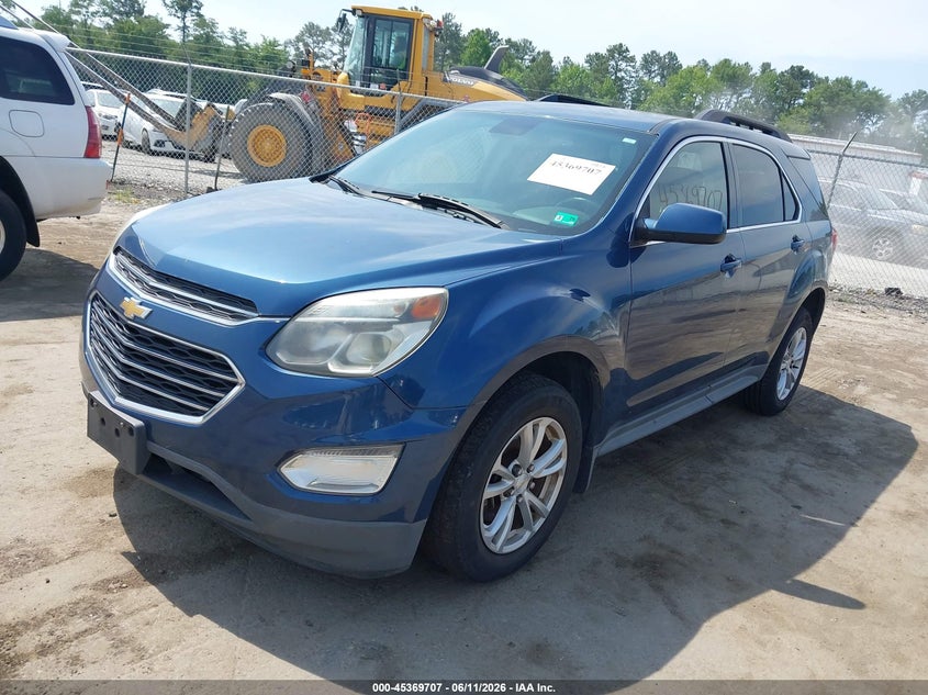 2016 Chevrolet Equinox Lt 2GNALCEK4G6132047 photo 1
