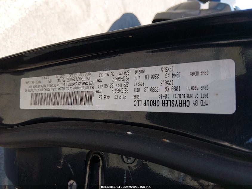 JEEP PATRIOT 2015 VIN 1C4NJPFA9FD107173