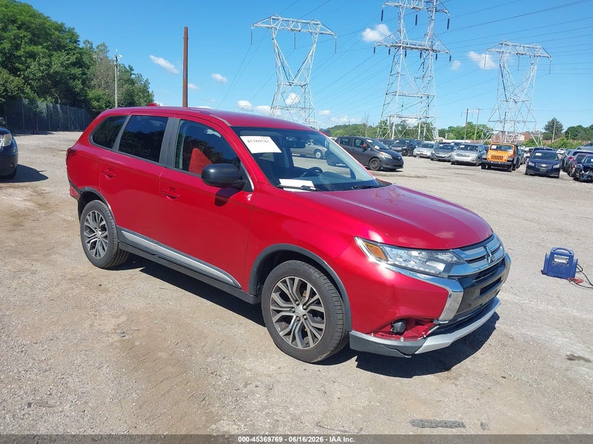 Vin: ja4ad2a37jz052844, lot: 45867755, mitsubishi outlander es 2018 img_1